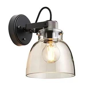 Endon Lighting Urban Wall Light - - Smokey Grey Glass - Endon Lighting Urban Wall Light - - Smokey Grey Glass