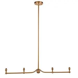 Endon Lighting Santiago 4lt Linear Pendant Fitting - Endon Lighting Santiago 4lt Linear Pendant Fitting