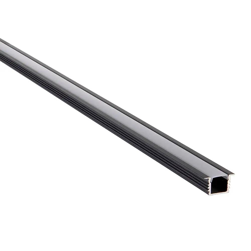 Saxby Saxby Rigel Recessed 2m Aluminium Profile/Black - Saxby Saxby Rigel Recessed 2m Aluminium Profile/Black