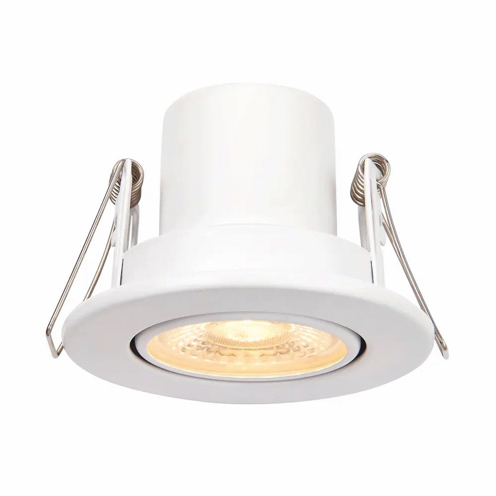 Saxby Fire Rated Saxby ShieldECO 500 CCT Tilt 5W - Saxby Fire Rated Saxby ShieldECO 500 CCT Tilt 5W
