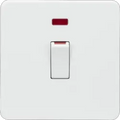 ml matt white 45A DP Switch with Neon (1G size) - Matt White - Electrical ml matt white 45A DP Switch with Neon (1G size) - Matt White Electrical