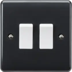 Part M Knightsbridge 10AX 2G 2-way Switch [Part M Compliant] - Part M Knightsbridge 10AX 2G 2-way Switch [Part M Compliant]