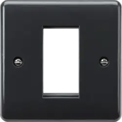 Part M Knightsbridge 1G Modular Faceplate [Part M Compliant] - Part M Knightsbridge 1G Modular Faceplate [Part M Compliant]