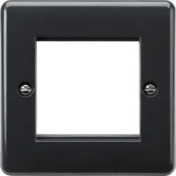 Part M Knightsbridge 2G Modular Faceplate [Part M Compliant] - Part M Knightsbridge 2G Modular Faceplate [Part M Compliant]