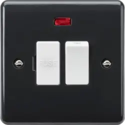 Part M Knightsbridge 13A Switched Fused Spur with Neon [Part M Compliant] - Part M Knightsbridge 13A Switched Fused Spur with Neon [Part M Compliant]