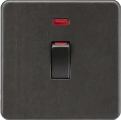 ml smoked bronze 45A DP Switch with Neon (1G size) - Smoked Bronze - Electrical ml smoked bronze 45A DP Switch with Neon (1G size) - Smoked Bronze Electrical