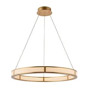 Endon Lighting Classic Ribbed Hoop Pendant - Endon Lighting Classic Ribbed Hoop Pendant