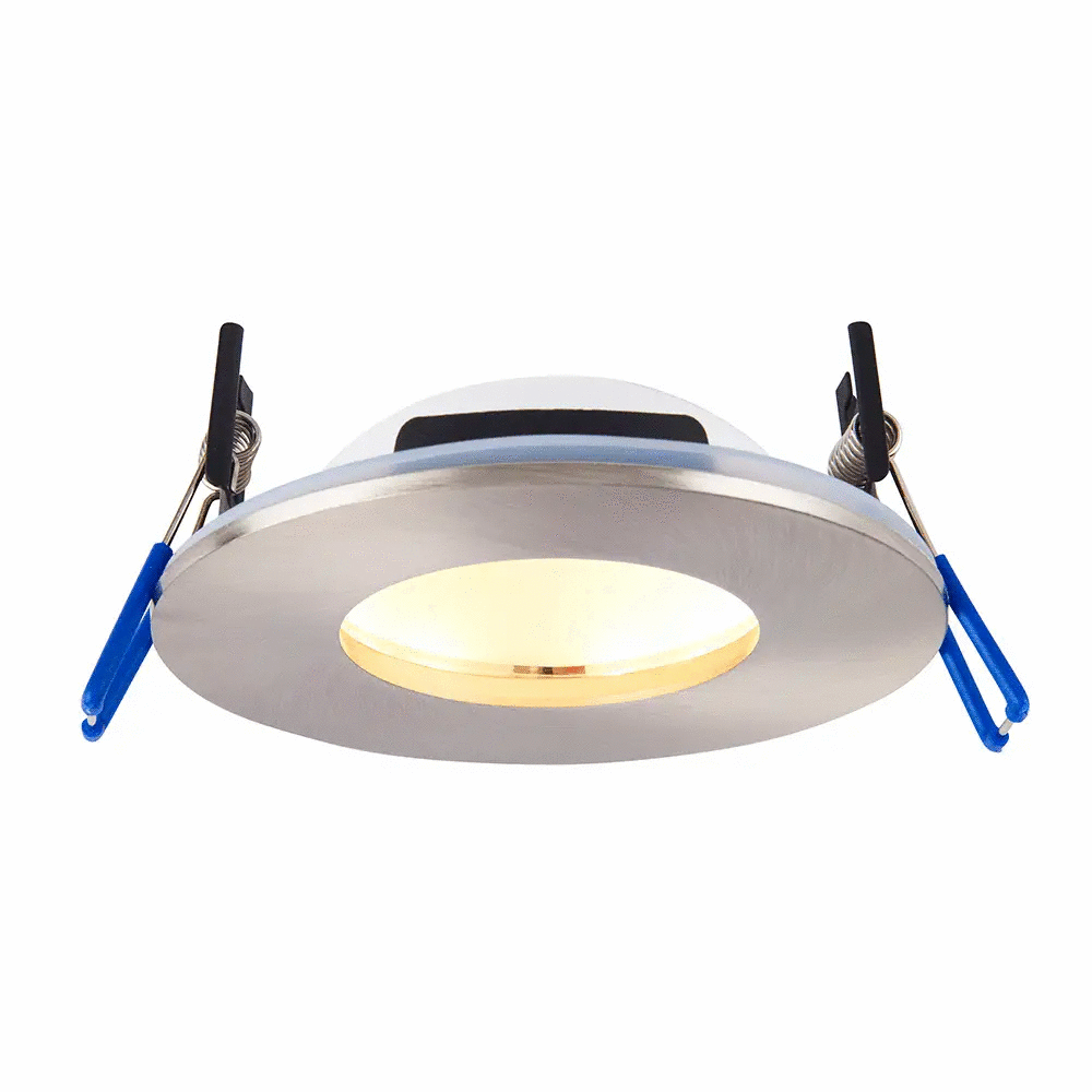 Saxby Fire Rated Saxby OrbitalPRO 4CCT 9W Satin Nickel IP65 - Saxby Fire Rated Saxby OrbitalPRO 4CCT 9W Satin Nickel IP65