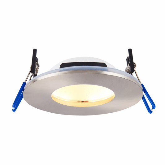 Saxby Fire Rated Saxby OrbitalPRO 4CCT 9W Satin Nickel IP65 - Saxby Fire Rated Saxby OrbitalPRO 4CCT 9W Satin Nickel IP65