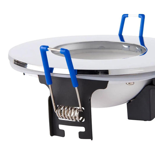 Saxby Fire Rated OrbitalPRO 4CCT 9W Chrome IP65 - Saxby Fire Rated OrbitalPRO 4CCT 9W Chrome IP65
