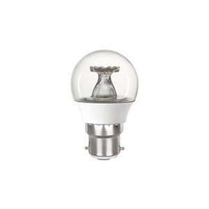 Integral GOLF BALL BULB B22 470LM 4.9W 4000K DIMMABLE 220 BEAM CLEAR INTEGRAL - Integral GOLF BALL BULB B22 470LM 4.9W 4000K DIMMABLE 220 BEAM CLEAR INTEGRAL