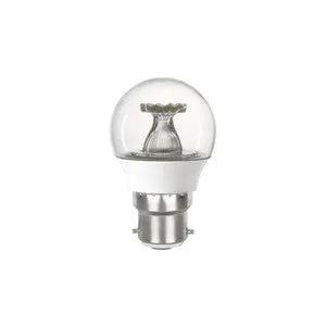Integral GOLF BALL BULB B22 250LM 2.9W 4000K NON-DIMM 220 BEAM CLEAR INTEGRAL - Integral GOLF BALL BULB B22 250LM 2.9W 4000K NON-DIMM 220 BEAM CLEAR INTEGRAL