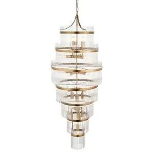 Endon Lighting Marietta Grand 21lt Tiered Pendant - Endon Lighting Marietta Grand 21lt Tiered Pendant