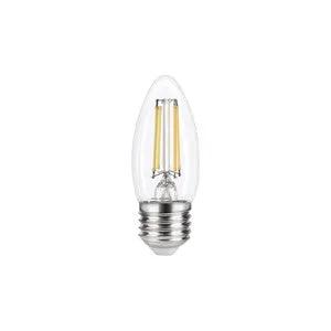 Integral OMNI FILAMENT CANDLE BULB E27 470LM 3.4W 4000K NON-DIMM 330 BEAM CLEAR FULL GLASS INTEGRAL - Integral OMNI FILAMENT CANDLE BULB E27 470LM 3.4W 4000K NON-DIMM 330 BEAM CLEAR FULL GLASS INTEGRAL