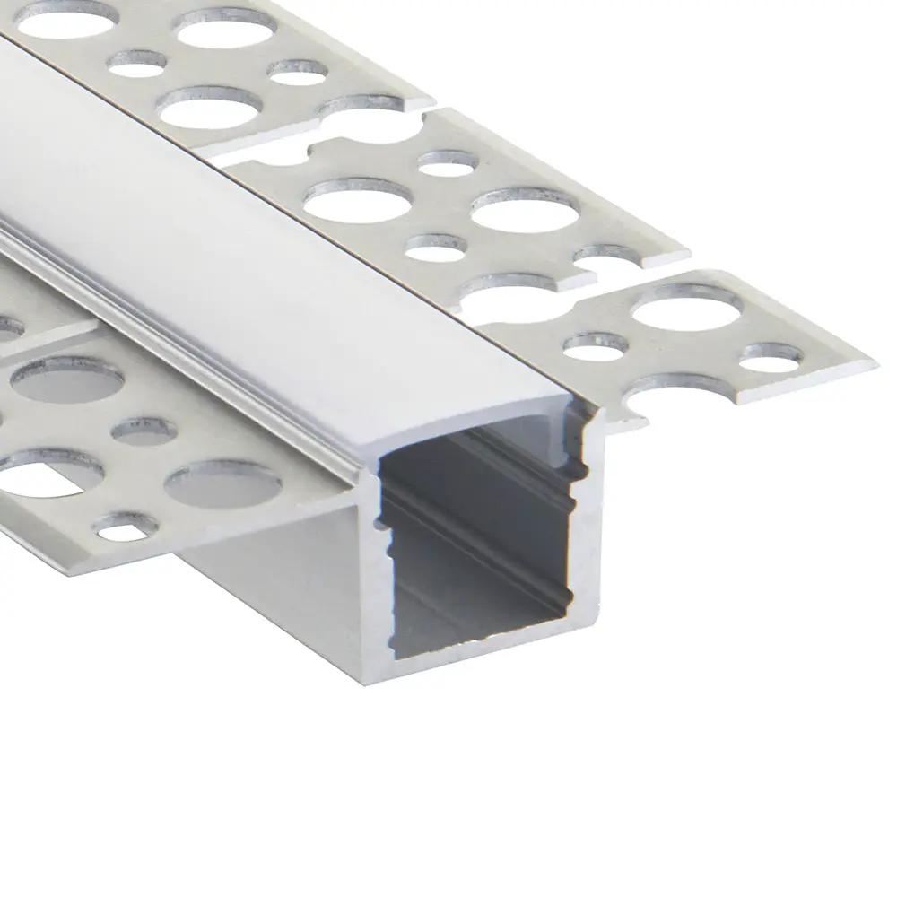 Saxby Rigel Plaster-in Curve 2m Aluminium Profile/Extrusion Silver - Saxby Rigel Plaster-in Curve 2m Aluminium Profile/Extrusion Silver