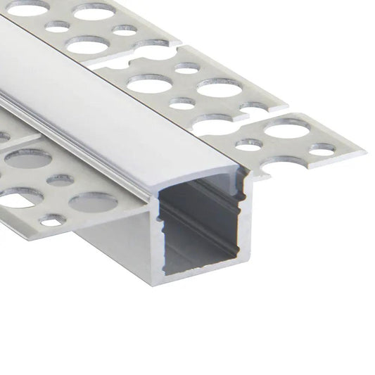 Saxby Rigel Plaster-in Curve 2m Aluminium Profile/Extrusion Silver - Saxby Rigel Plaster-in Curve 2m Aluminium Profile/Extrusion Silver