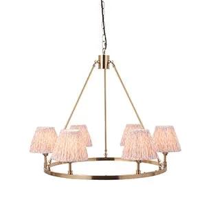 Endon Lighting Chester & Leaf 16cm 6lt Pendant - Endon Lighting Chester & Leaf 16cm 6lt Pendant