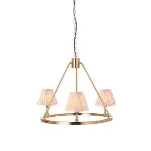Endon Lighting Chester & Leaf 16cm 3lt Pendant - Endon Lighting Chester & Leaf 16cm 3lt Pendant