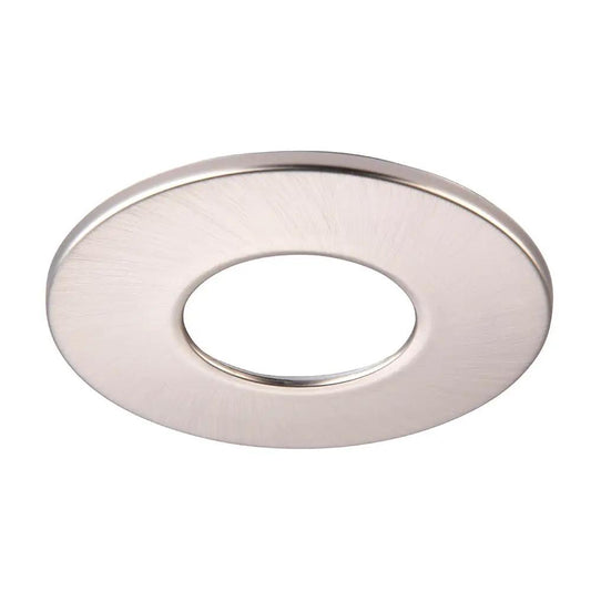Saxby Fire Rated Saxby ShieldPRO Bezel - Satin Nickel - Saxby Fire Rated Saxby ShieldPRO Bezel - Satin Nickel