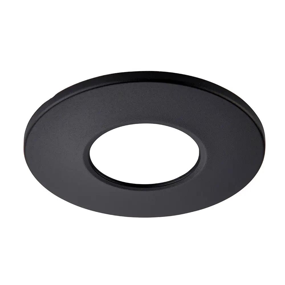 Saxby Fire Rated Saxby ShieldPRO Bezel - Black - Saxby Fire Rated Saxby ShieldPRO Bezel - Black