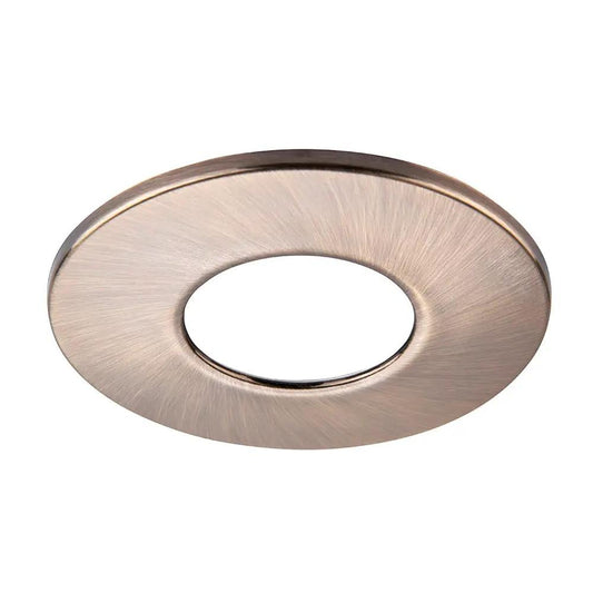 Saxby Fire Rated ShieldPRO Bezel - Antique Brass - Saxby Fire Rated ShieldPRO Bezel - Antique Brass