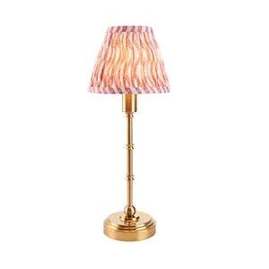 Endon Lighting Burley Rechargeable & Ripple 16cm Table - Endon Lighting Burley Rechargeable & Ripple 16cm Table