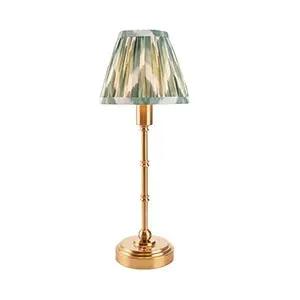 Endon Lighting Burley Rechargeable & Zigzag 16cm Table - Endon Lighting Burley Rechargeable & Zigzag 16cm Table
