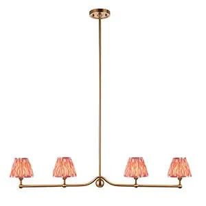 Endon Lighting Santiago & Ikat 16cm 4lt Linear Pendant - Endon Lighting Santiago & Ikat 16cm 4lt Linear Pendant