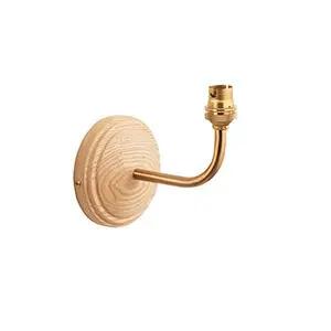 Endon Lighting Wood Arc Wall Fitting - Endon Lighting Wood Arc Wall Fitting