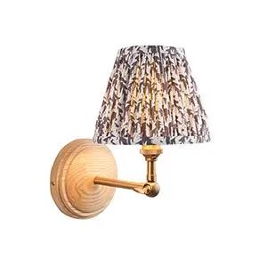 Endon Lighting Wood Wing & Leaf 16cm Wall - Endon Lighting Wood Wing & Leaf 16cm Wall