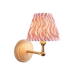 Endon Lighting Wood Wing & Ripple 16cm Wall - Endon Lighting Wood Wing & Ripple 16cm Wall