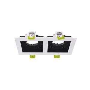 Integral Downlights ACCENTPLUS GIMBAL DOWNLIGHT FOR 2 X LED GU10 170X90MM CUTOUT FRONT BULB ENTRY ±30° TILTABLE 365° ADJUSTMENT INTEGRAL - Integral Downlights ACCENTPLUS GIMBAL DOWNLIGHT FOR 2 X LED GU10 170X90MM CUTOUT FRONT BULB ENTRY ±30° TILTABLE 365° ADJUSTMENT INTEGRAL