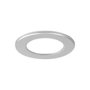 Integral Downlights COMPACT ECO LED DOWNLIGHT BEZEL ACCESSORY MATT SILVER ROUND INTEGRAL - Bezels Integral Downlights COMPACT ECO LED DOWNLIGHT BEZEL ACCESSORY MATT SILVER ROUND INTEGRAL Bezels