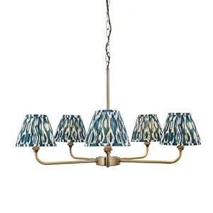 Endon Lighting Lille & Ikat 16m 5lt Pendant - Endon Lighting Lille & Ikat 16m 5lt Pendant