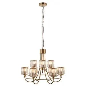 Endon Lighting Berenice 9lt Tiered Pendant - Endon Lighting Berenice 9lt Tiered Pendant