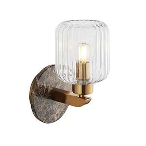 Endon Lighting Travi Ribbed Wall - Endon Lighting Travi Ribbed Wall