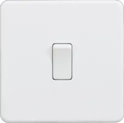 ml matt white 10AX 1G 2-way Switch - Matt White - Electrical ml matt white 10AX 1G 2-way Switch - Matt White Electrical