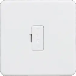 ml matt white 13A Fused Spur Unit - Matt White - Electrical ml matt white 13A Fused Spur Unit - Matt White Electrical