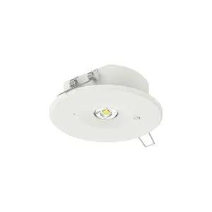 Integral Downlights EMERGENCY DOWNLIGHT 1W 150LM 3HR NON MAINTAINED 75MM CUT OUT OPEN AREA AND CORRIDOR IP20 6000K MANUAL TEST LED INTEGRAL - Emergency Downlights Integral Downlights EMERGENCY DOWNLIGHT 1W 150LM 3HR NON MAINTAINED 75MM CUT OUT OPEN AREA AND CORRIDOR IP20 6000K MANUAL TEST LED INTEGRAL Emergency Downlights