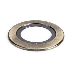 integral fire rated down light 2 BEZEL EXTENDER RING FOR EVOFIRE MINI 43MM DOWNLIGHT 43-60MM CUTOUT 80MM DIA - BRASS - integral fire rated down light 2 BEZEL EXTENDER RING FOR EVOFIRE MINI 43MM DOWNLIGHT 43-60MM CUTOUT 80MM DIA - BRASS