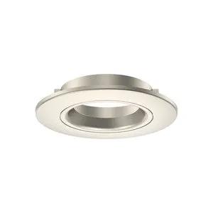 integral fire rated down light 2 LUXFIRE II FIRE RATED DOWNLIGHT TILTABLE SATIN NICKEL BEZEL INTEGRAL - integral fire rated down light 2 LUXFIRE II FIRE RATED DOWNLIGHT TILTABLE SATIN NICKEL BEZEL INTEGRAL