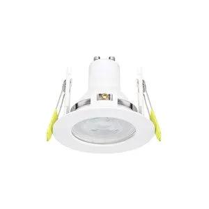 integral fire rated down light 2 EVOFIRE 72 MICRO BEZEL FIRE RATED DOWNLIGHT 60MM CUTOUT 72MM DIAMETER IP65 WHITE ROUND +GU10 HOLDER INTEGRAL - integral fire rated down light 2 EVOFIRE 72 MICRO BEZEL FIRE RATED DOWNLIGHT 60MM CUTOUT 72MM DIAMETER IP65 WHITE ROUND +GU10 HOLDER INTEGRAL