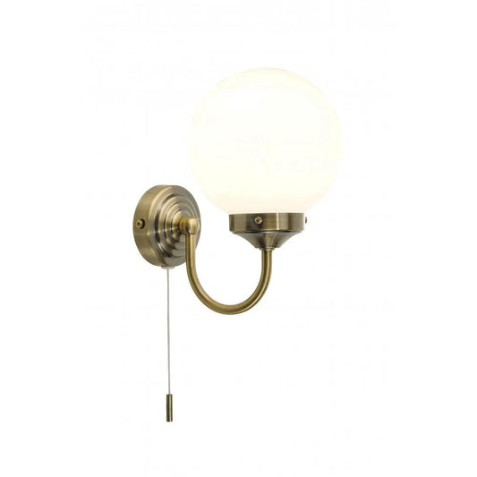 dar lighting Där Lighting Group, Dar BAR0775 Barclay Bathroom Wall Light Antique Brass - dar lighting Där Lighting Group, Dar BAR0775 Barclay Bathroom Wall Light Antique Brass