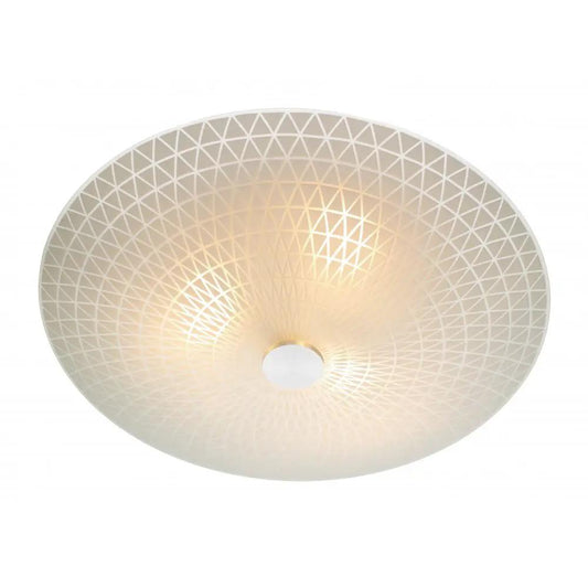 dar lighting Dar Lighting Group, Dar COL522 Colby 3 Light Glass Flush (S) - dar lighting Dar Lighting Group, Dar COL522 Colby 3 Light Glass Flush (S)