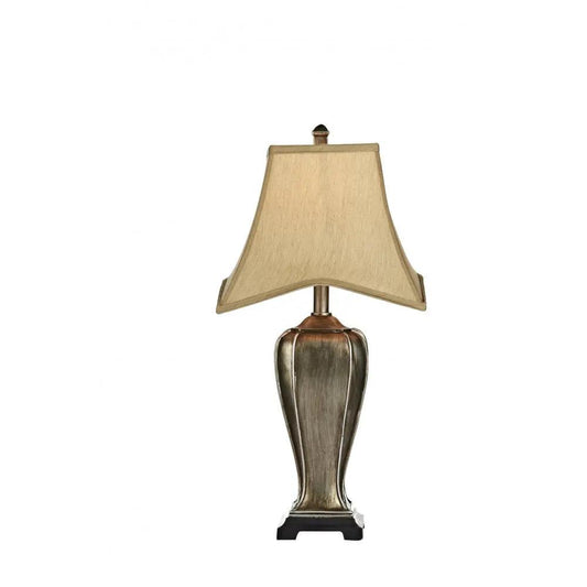 dar lighting Där Lighting Group, Dar EML4235/X Emlyn Table Lamp Silver And Gold With Shade - dar lighting Där Lighting Group, Dar EML4235/X Emlyn Table Lamp Silver And Gold With Shade