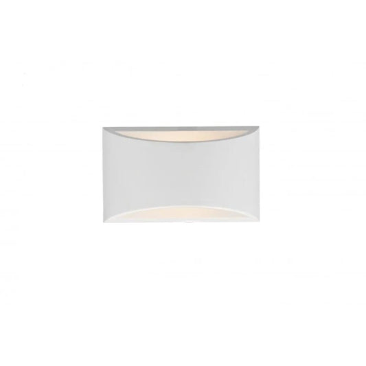 dar lighting Där Lighting Group, Dar HOV072 Hove Wall Bracket Small Size White - dar lighting Där Lighting Group, Dar HOV072 Hove Wall Bracket Small Size White