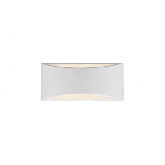dar lighting Där Lighting Group, Dar HOV372 Hove Wall Bracket Large Size White - dar lighting Där Lighting Group, Dar HOV372 Hove Wall Bracket Large Size White
