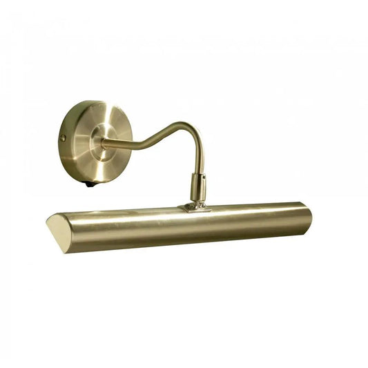 dar lighting Där Lighting Group, Dar ONE6741 Onedin Picture Light Sat Brass - dar lighting Där Lighting Group, Dar ONE6741 Onedin Picture Light Sat Brass
