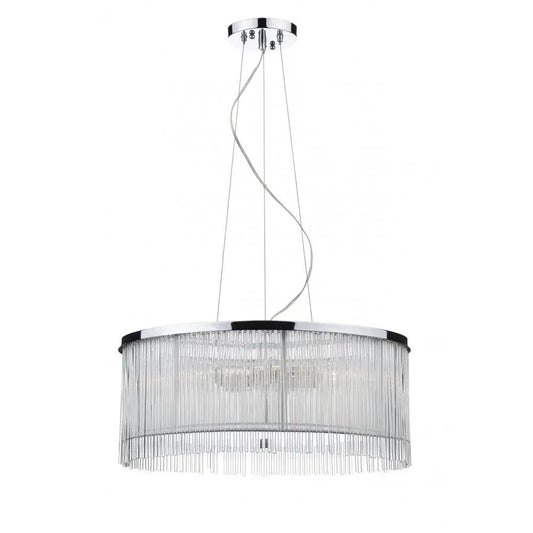 dar lighting Där Lighting Group, Dar JAP032 Japan 3 Light Pendant White - dar lighting Där Lighting Group, Dar JAP032 Japan 3 Light Pendant White