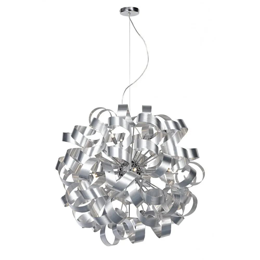 dar lighting Där Lighting Group, Dar RAW1250 Rawley 12 Light Ribbon Pendant - dar lighting Där Lighting Group, Dar RAW1250 Rawley 12 Light Ribbon Pendant
